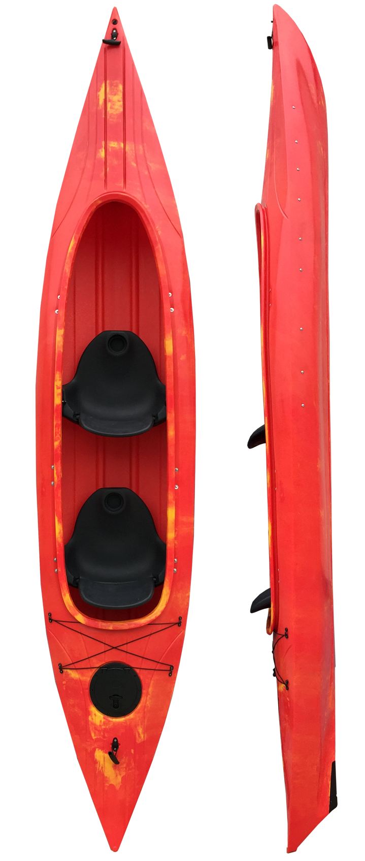 TWO MAN SIT IN KAYAK