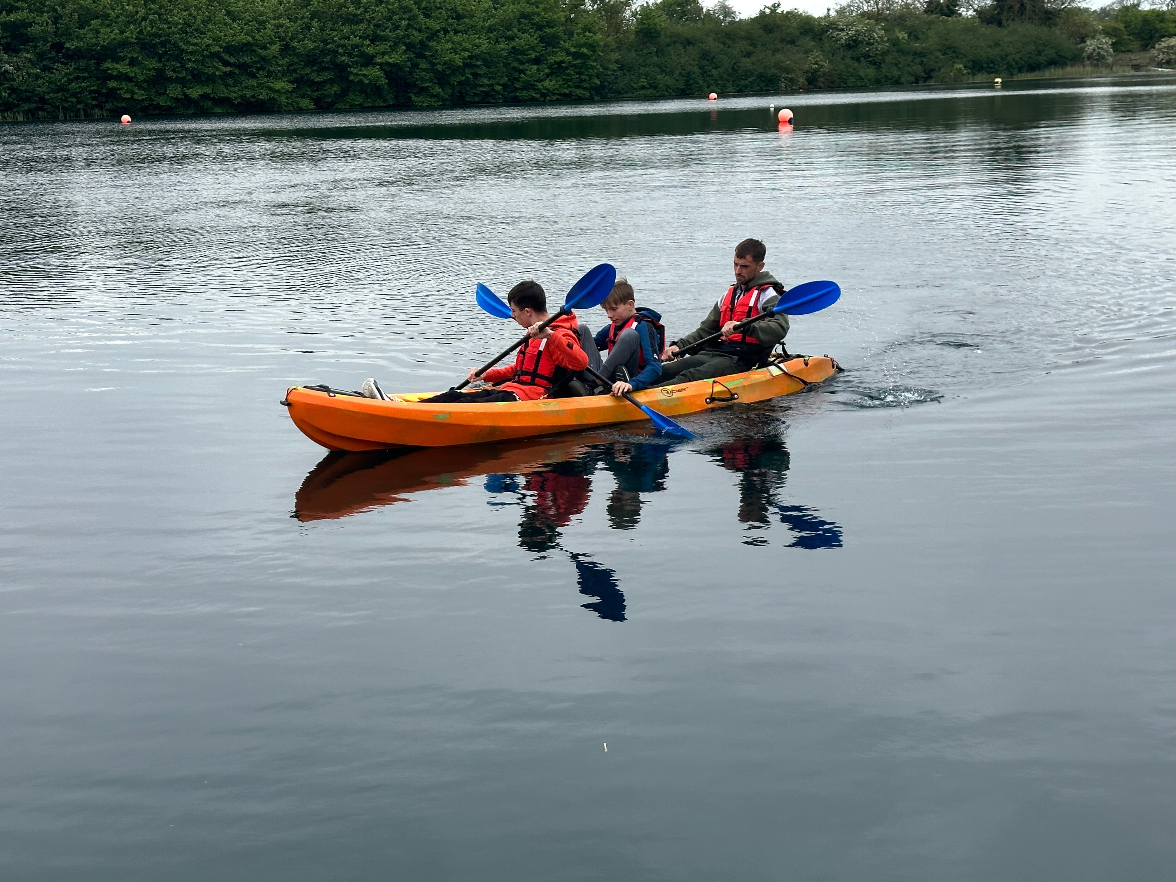 FAMILY KAYAK IN USE 2
