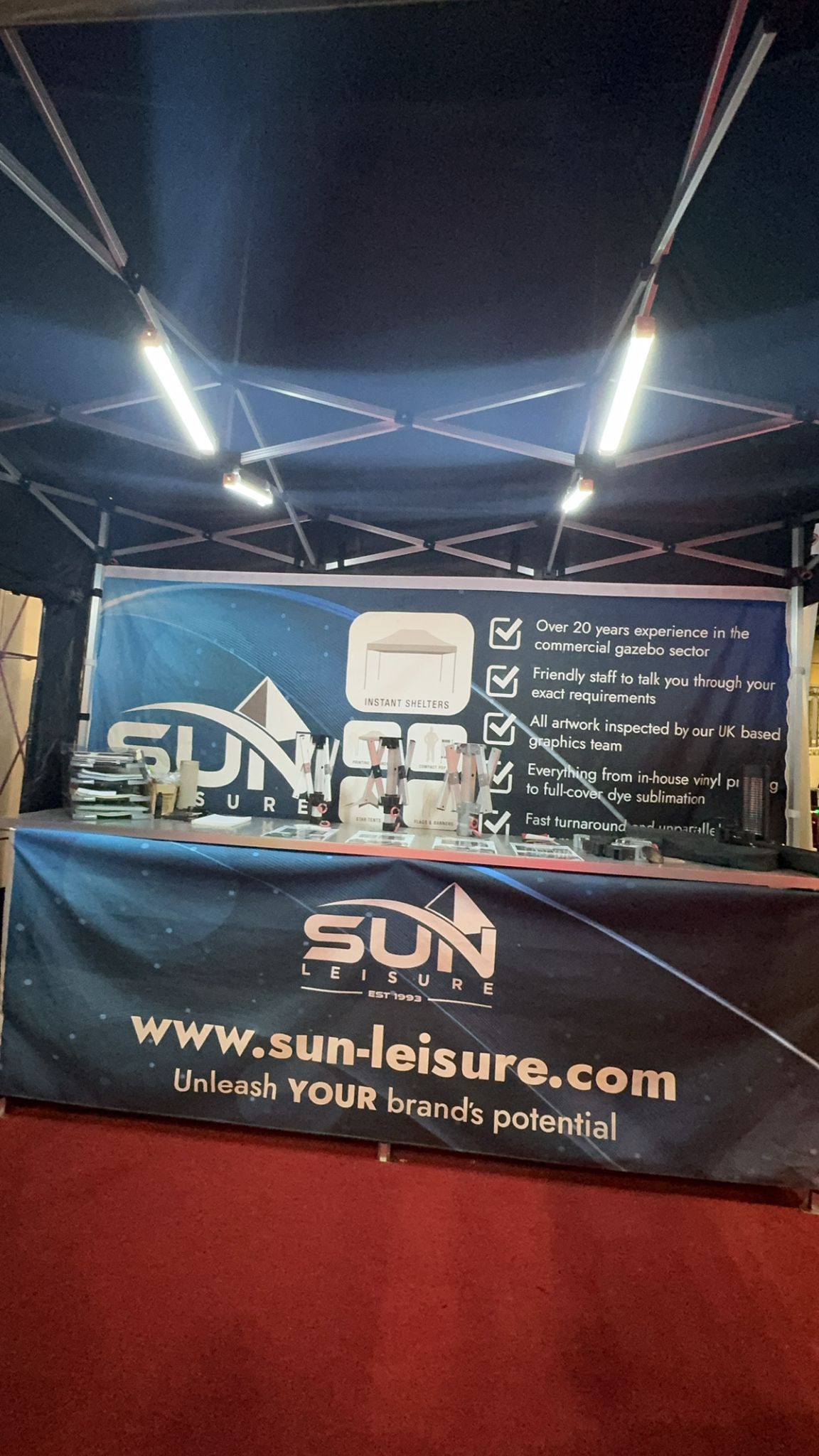 LED GAZEBO LIGHTS (PACK OF 4)