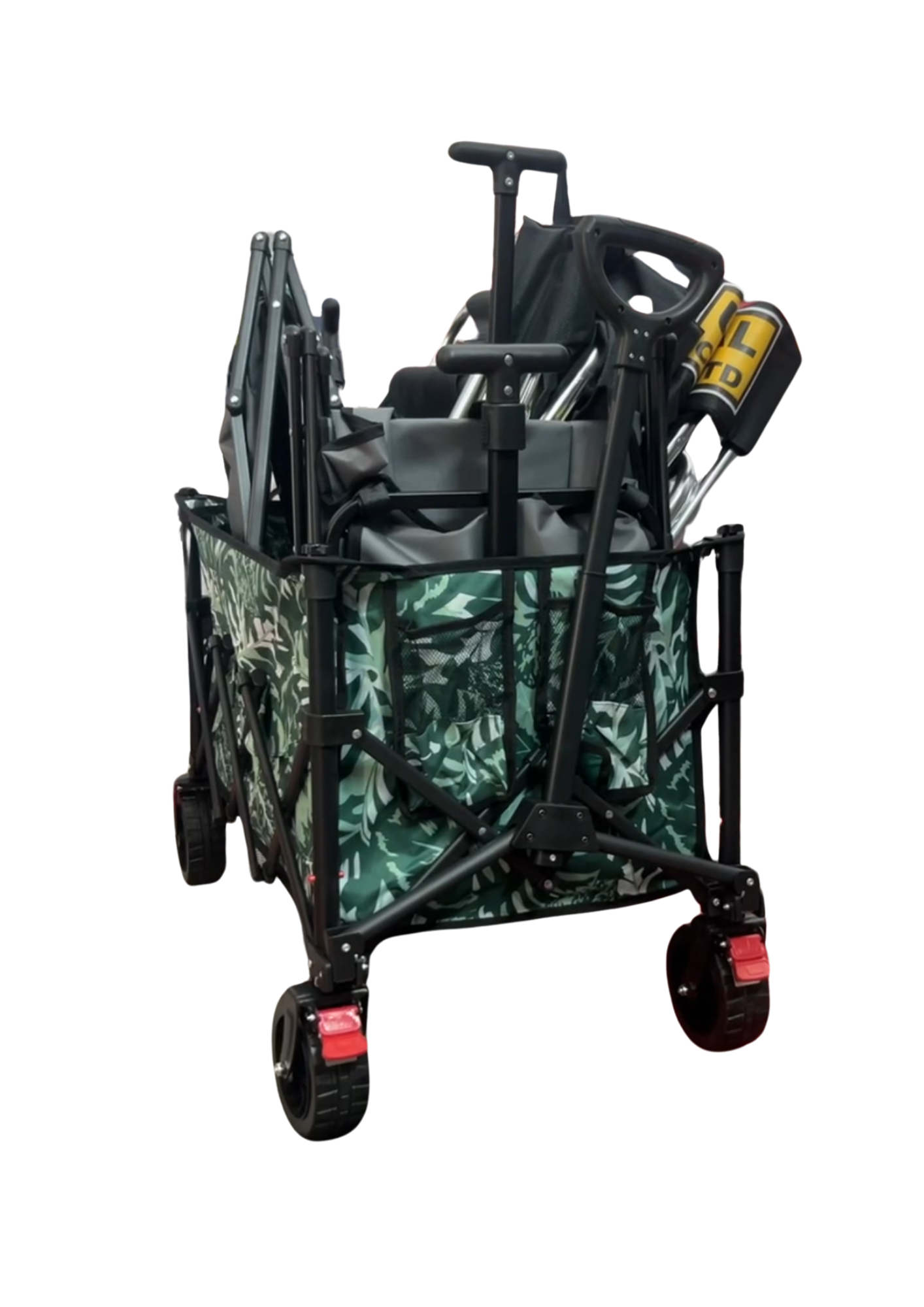 JUMBO PACK & GO CART - LEAF PATTERN