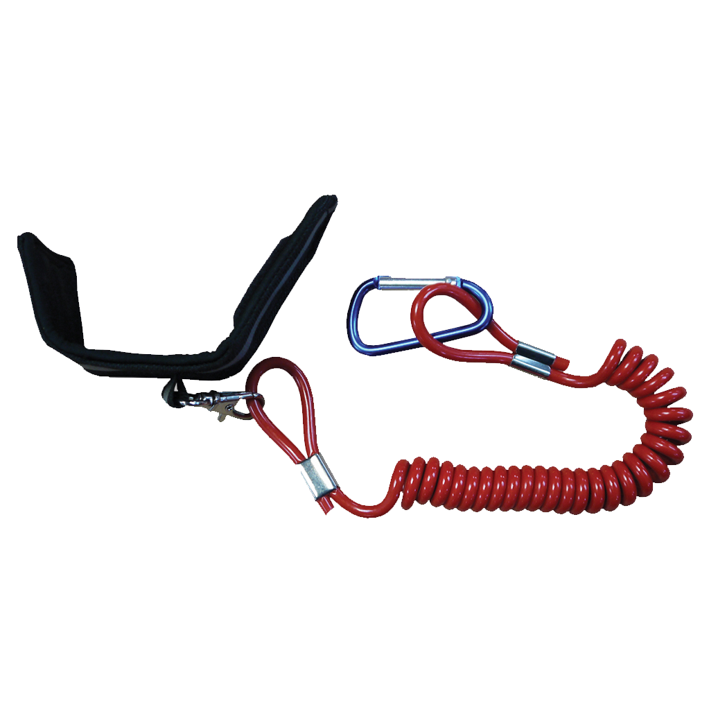 DELUXE COIL PADDLE LEASH
