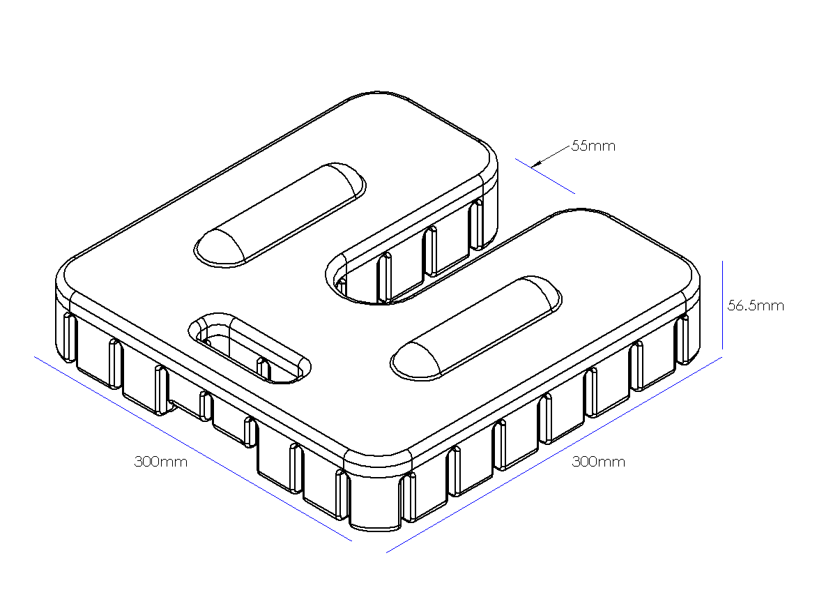 MAGTEX GAZEBO WEIGHT (PAIR)