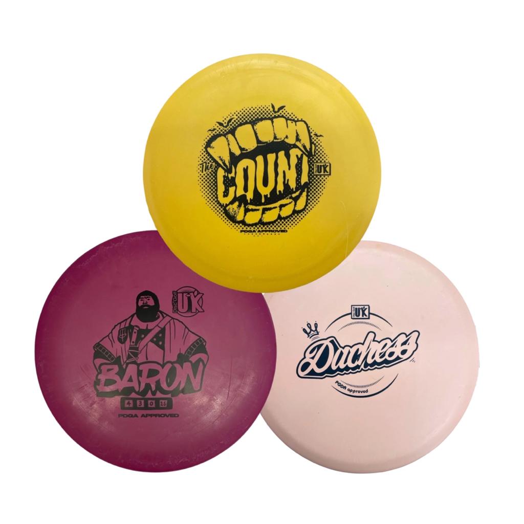 DISC GOLF UK STARTER SET