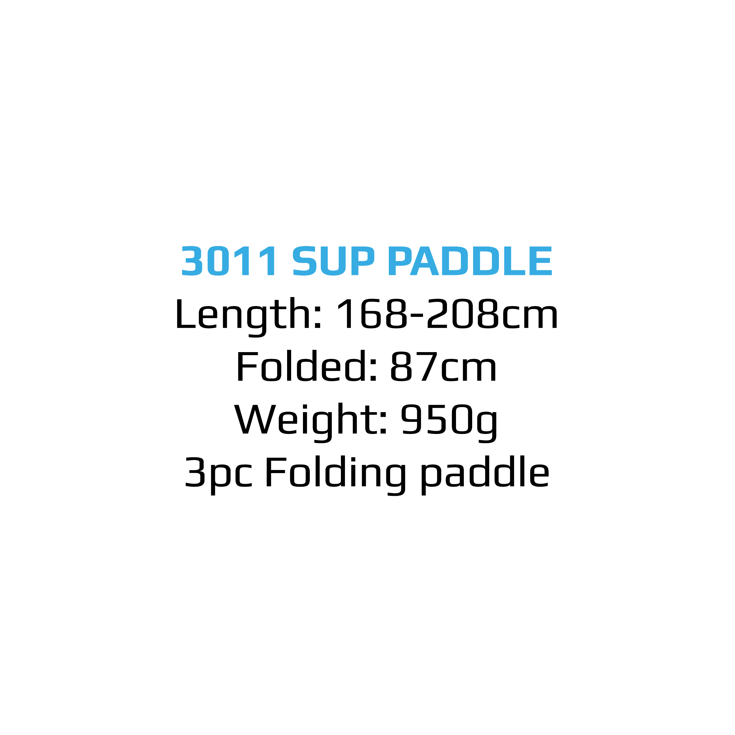 3011 SUP PADDLE SPEC